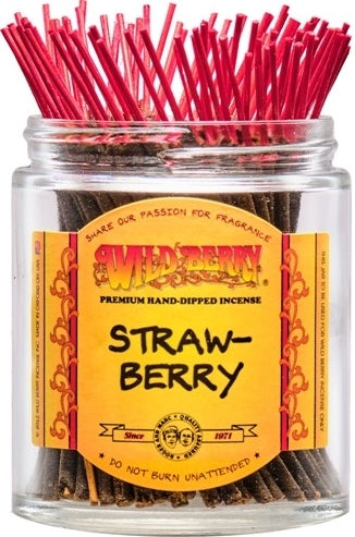 Wild Berry Strawberry Shorties Incense Stick Bundle [Brown]