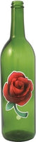 Smoking Bottle With Rose Incense Burner [Green]