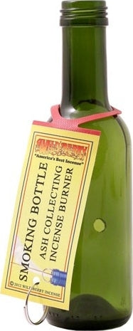 Smoking Bottle Plain Shorties Incense Burner [Green]