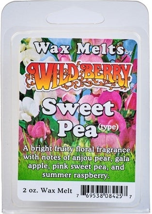 Wild Berry Sweet Pea (Type) Wax Melts [White]