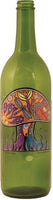 Smoking Bottle Mushroom Incense Burner [Green]