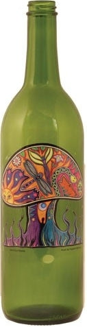Smoking Bottle Mushroom Incense Burner [Green]