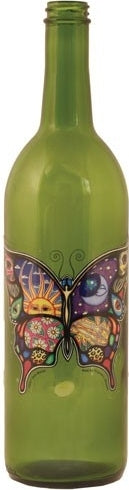 Smoking Bottle Butterfly Incense Burner [Green]