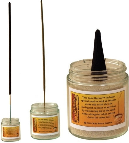 Wild Berry Sand Jar Incense Burner [Natural]