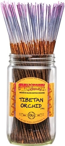 Wild Berry Tibetan Orchid Incense Stick Bundle [Brown]