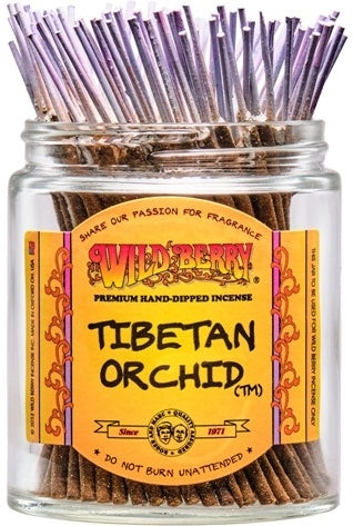 Wild Berry Tibetan Orchid Shorties Incense Stick Bundle [Brown]