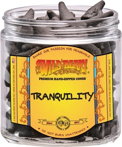Wild Berry Tranquility Incense Cones [Black]