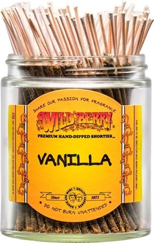 Wild Berry Vanilla Shorties Incense Stick Bundle [Brown]