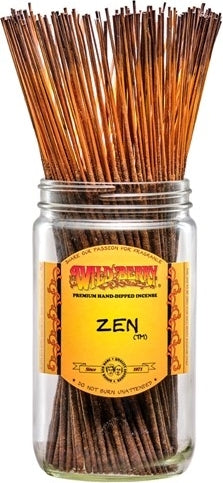 Wild Berry Zen Incense Stick Bundle [Brown]