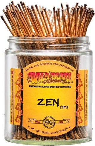 Wild Berry Zen Shorties Incense Stick Bundle [Brown]