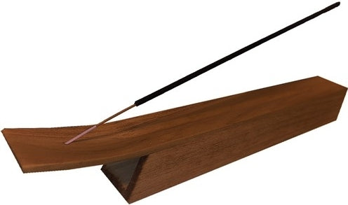 Wild Berry American Made Wooden Box Open Storage Incense Burner [Dark Brown]