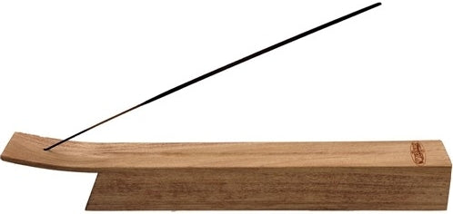 Wild Berry American Made Wooden Box Open Storage Incense Burner [Light Brown]