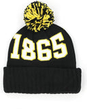 Big Boy Bowie State Bulldogs S255 Beanie With Ball [Black]
