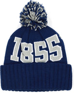 Big Boy Butler Bulldogs S255 Beanie With Ball [Navy Blue]