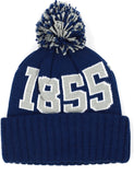 Big Boy Butler Bulldogs S255 Beanie With Ball [Navy Blue]