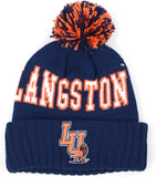 Big Boy Langston Lions S255 Beanie With Ball [Navy Blue]