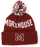 Big Boy Morehouse Maroon Tigers S255 Beanie With Ball [Maroon]