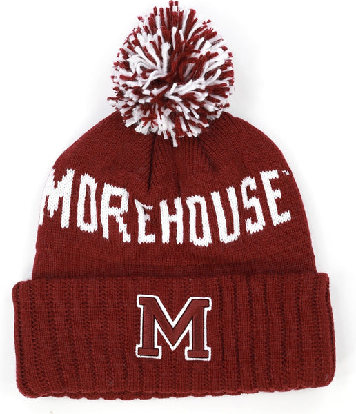 Big Boy Morehouse Maroon Tigers S255 Beanie With Ball [Maroon]