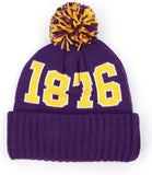 Big Boy Prairie View A&M Panthers S255 Beanie With Ball [Purple]