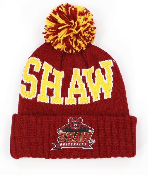 Big Boy Shaw Bears S255 Beanie With Ball [Maroon]