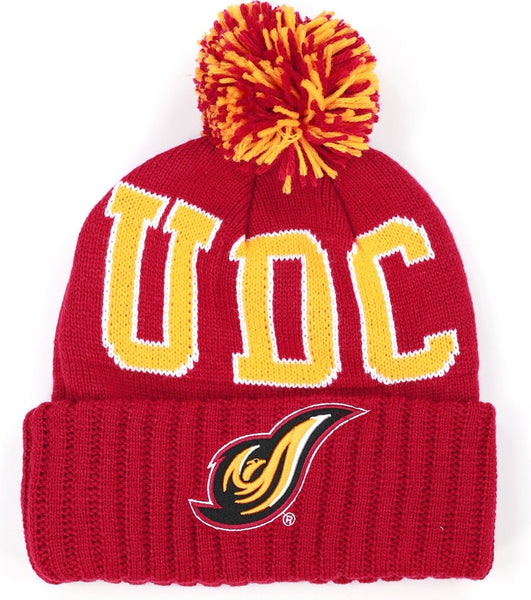 Big Boy District Of Columbia Firebirds S255 Beanie With Ball [Crimson Red]