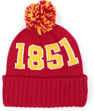 Big Boy District Of Columbia Firebirds S255 Beanie With Ball [Crimson Red]