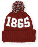Big Boy Virginia Union Panthers S255 Beanie With Ball [Maroon]