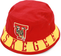 Big Boy Tuskegee Golden Tigers S149 Bucket Hat [Crimson Red]