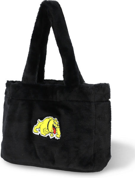 Big Boy Bowie State Bulldogs S141 Fur Bag [Black]