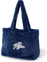 Big Boy Jackson State Tigers S141 Fur Bag [Navy Blue]
