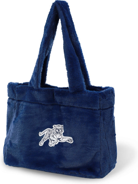 Big Boy Jackson State Tigers S141 Fur Bag [Navy Blue]