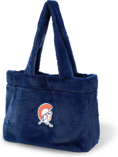 Big Boy Virginia State S141 Trojans Fur Bag [Navy Blue]