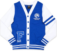Big Boy Fayetteville State Broncos S11 Womens Lightweight Cardigan [Royal Blue]
