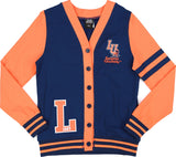 Big Boy Langston Lions S11 Womens Lightweight Cardigan [Navy Blue]