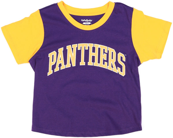 Big Boy Prairie View A&M Panthers S5 Womens Cropped Tee [Purple]