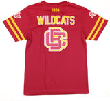 Big Boy Bethune-Cookman Wildcats S1 Womens Football Jersey Tee [Crimson Red]