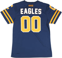 Big Boy Coppin State Eagles S1 Womens Football Jersey Tee [Navy Blue]