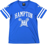 Big Boy Hampton Pirates S1 Womens Football Jersey Tee [Royal Blue]