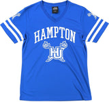 Big Boy Hampton Pirates S1 Womens Football Jersey Tee [Royal Blue]
