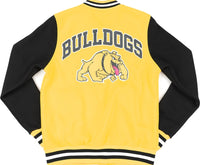 Big Boy Bowie State Bulldogs S5 Womens Fleece Jacket [Gold]