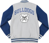 Big Boy Butler Bulldogs S5 Womens Fleece Jacket [Grey]