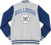 Big Boy Butler Bulldogs S5 Womens Fleece Jacket [Grey]