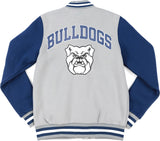Big Boy Butler Bulldogs S5 Womens Fleece Jacket [Grey]
