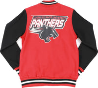 Big Boy Clark Atlanta Panthers S5 Womens Fleece Jacket [Red]