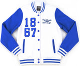 Big Boy Fayetteville State Broncos S5 Womens Fleece Jacket [White]