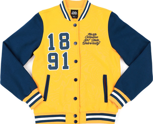 Big Boy North Carolina A&T Aggies S5 Womens Fleece Jacket [Gold]