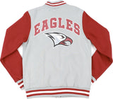 Big Boy North Carolina Central Eagles S5 Womens Fleece Jacket [Grey]
