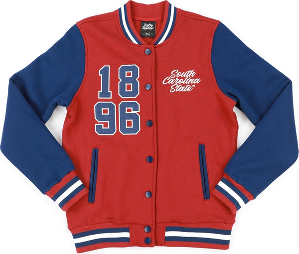 Big Boy South Carolina State Bulldogs S5 Womens Fleece Jacket [Maroon]