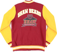 Big Boy Shaw Bears S5 Womens Fleece Jacket [Maroon]