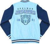 Big Boy Spelman Jaguars S5 Womens Fleece Jacket [Sky Blue]